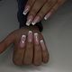 acryl french tip