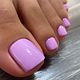 Gellak op teennagels (kleur na keuze)