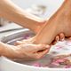 - Pedicure + Nail Polish (no gel)