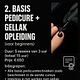 Basis Pedicure + Gellak Opleiding (voor beginners)