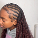 Fullani knotless braids