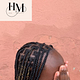 Medium size/medium length knotless braids