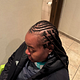 Medium length Fulani braids