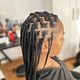 Knottless braids