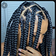 Braids large + curly