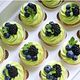 Fresh fruit cupcakes