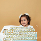 PROMO -15% MINI KIDS FONDO BLANCO - BEIGE