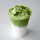 iced vanilla matcha