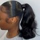 Ponytail/slick bun(gel provided by client)