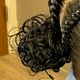 Curly bun