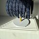 Blauwe gucci haarband
