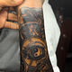 half sleeve one side
