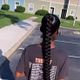 Braided ponytail is