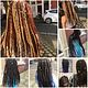 Medium size child
Box braids