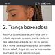 Tranças boxeadora