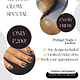 Polygel nails + Cluster lashes