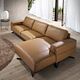 Sofá 2 plazas + chaiselongue piel/polipiel