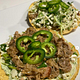 Pork Verde Tostadas with Cilantro-Lime Crema