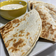 Two-Chili Quesadillas with Cilantro-Lime Crema
