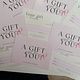 Gift voucher