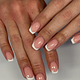 Gel polish on natural nails new set