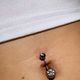 Belly piercing