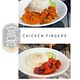 Chicken fingers in salted egg sauce