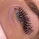 Wet lash look