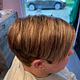 kort: uitgroei  + balayage