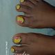 Pedicure + polished 