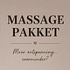 3 x massage pakket