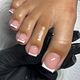 Cosmetisch pedicure french