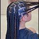 Medium Knotless braids
