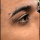 Eyebrow piercing