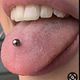 Tongue piercing