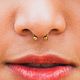 Septum piercing