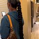 Braided ponytail