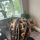 Medium knotless braids